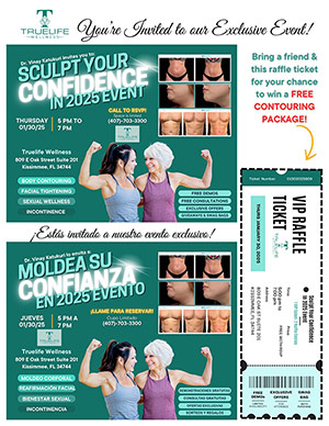 Sign Up For Events of TrueLife Wellness in Kissimmee, FL Sign Up For Events of TrueLife Wellness in Kissimmee, FL